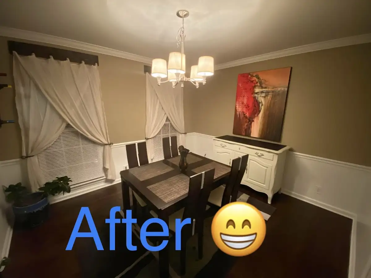 Professional dining room restoration after water damage in Castle Rock